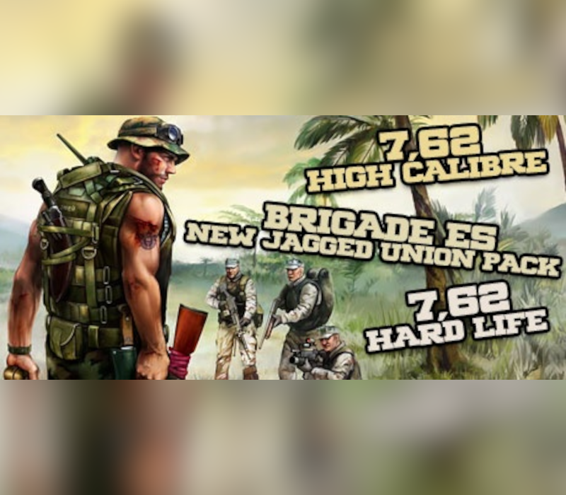 

7,62 High Calibre + 7,62 Hard Life + Brigade E5: New Jagged Union Pack PC Steam CD Key