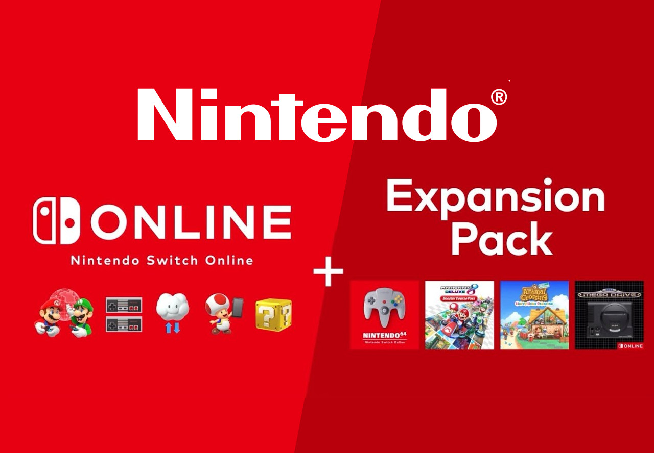 Nintendo Switch Online - 12 Months (365 Days) Individual Membership + Expansion Pack EU