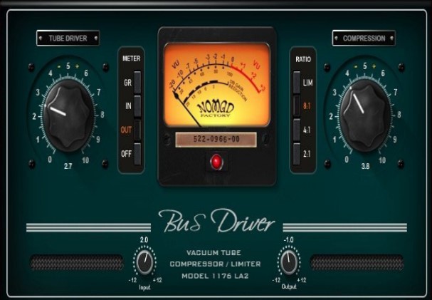 Nomad Factory Bus Driver VST CD Key screenshot 2