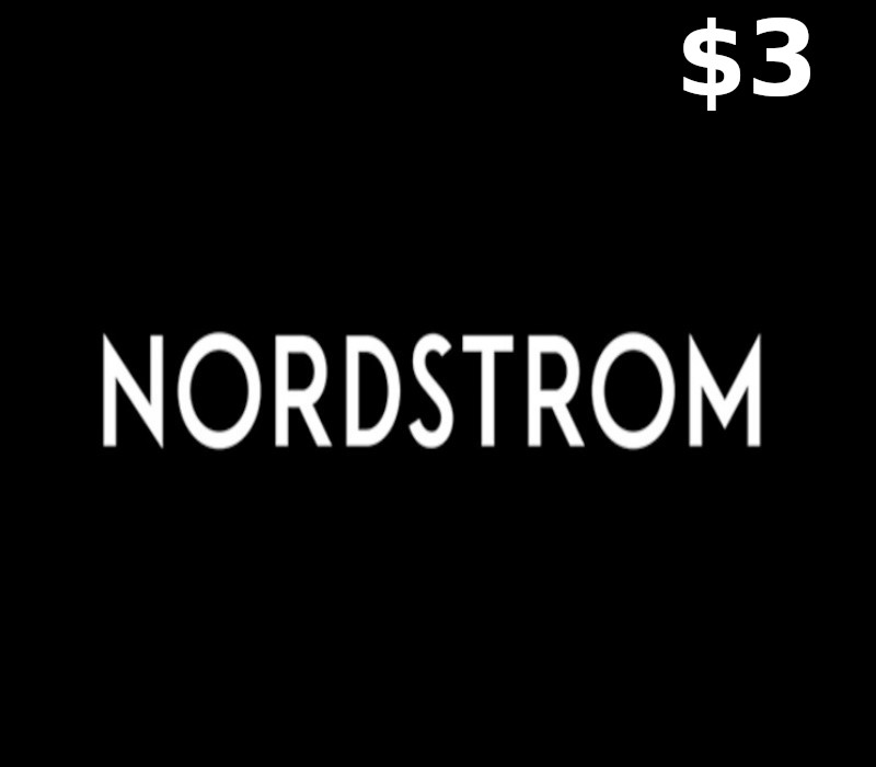 

Nordstrom $3 Gift Card US