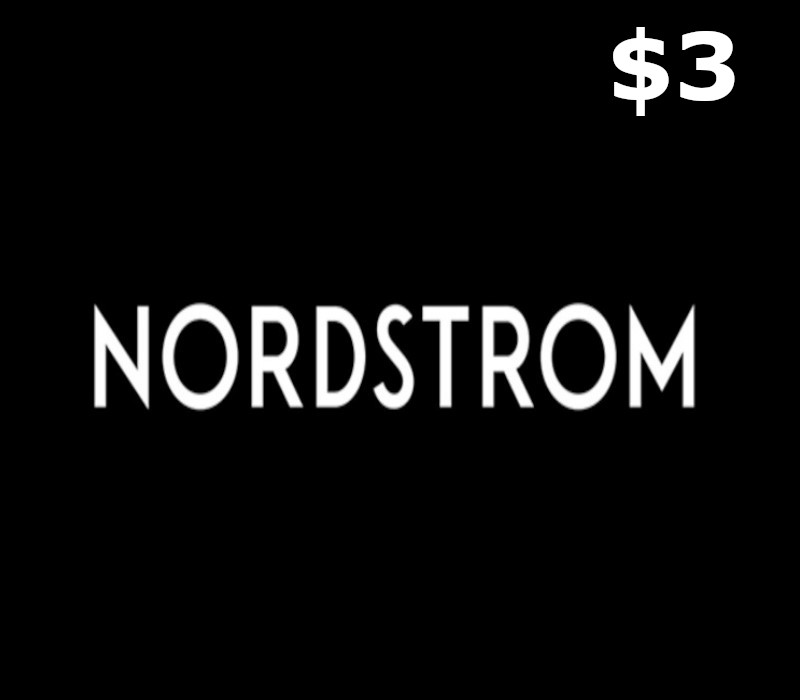 

Nordstrom $3 Gift Card US