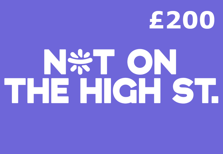 Not On The High Street £200 Gift Card UK