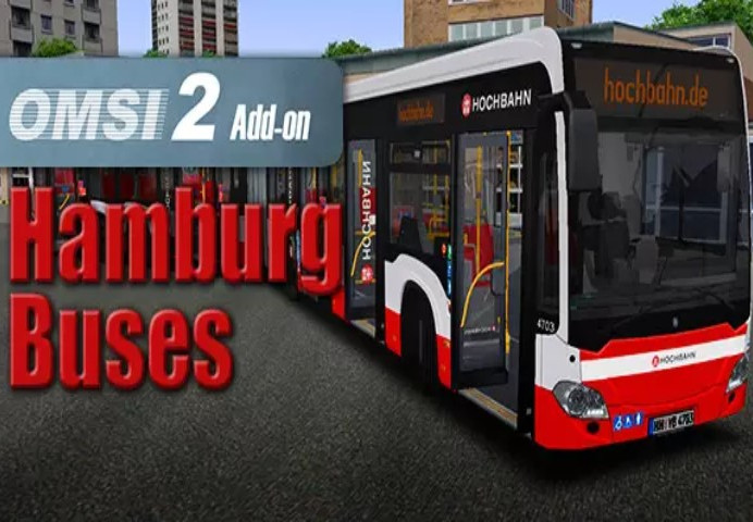 OMSI 2 - Add-on Hamburg Buses DLC PC Steam CD Key screenshot 2