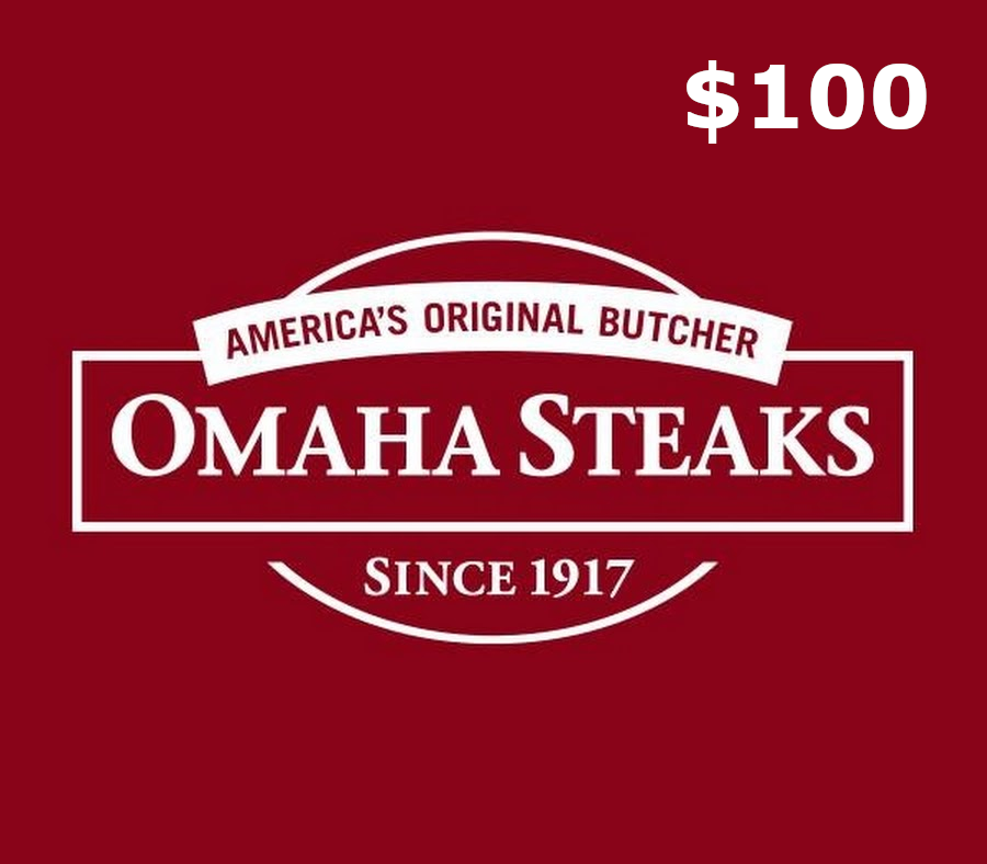 

Omaha Steaks $100 Gift Card US
