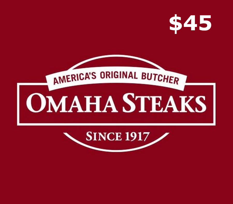Omaha Steaks $45 Gift Card US