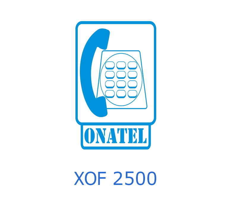 

Onatel 2500 XOF Mobile Top-up BF