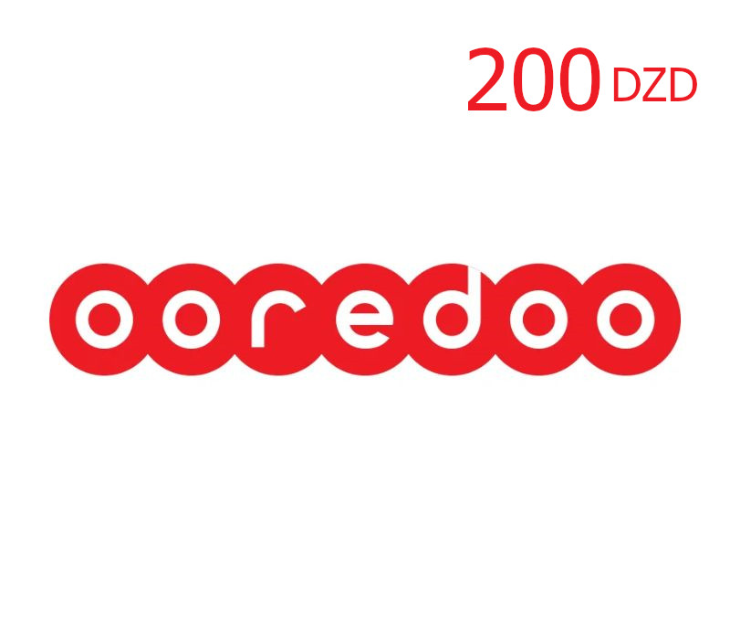 

Ooredoo 200 DZD Mobile Top-up DZ