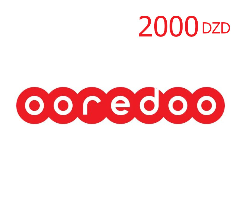 

Ooredoo 2000 DZD Mobile Top-up DZ