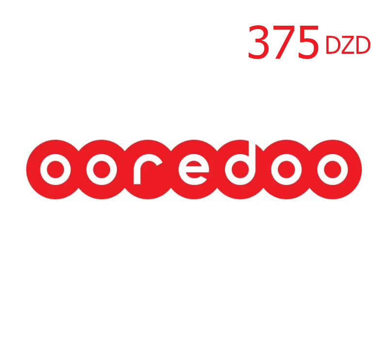 Ooredoo 375 DZD Mobile Top-up DZ