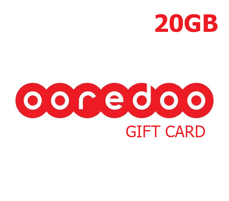 

Ooredoo 20GB Data Gift Card QA