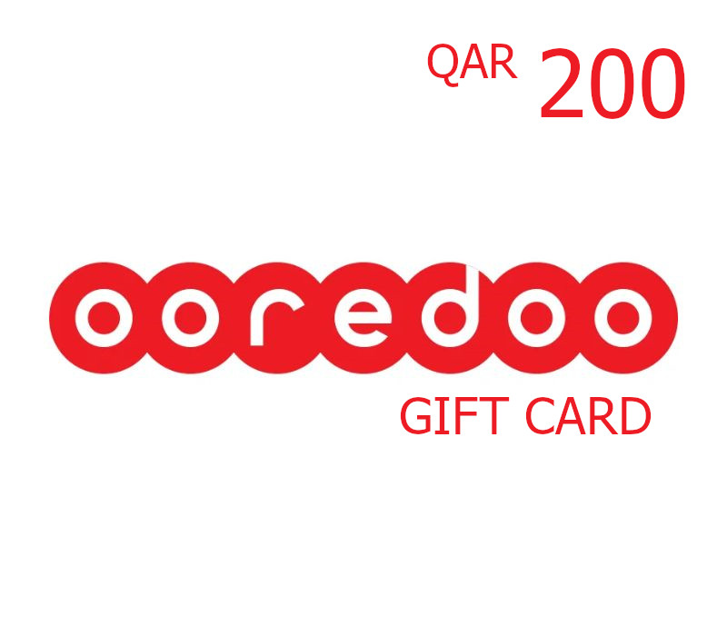 Ooredoo 200 QAR Gift Card QA