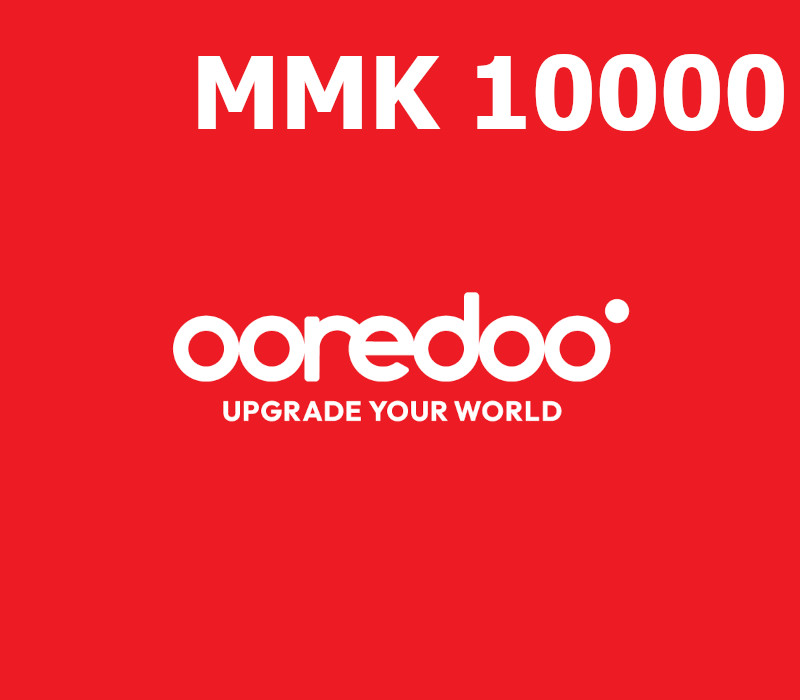 

Ooredoo 10000 MMK Mobile Top-up MM