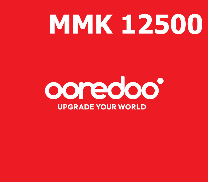 

Ooredoo 12500 MMK Mobile Top-up MM