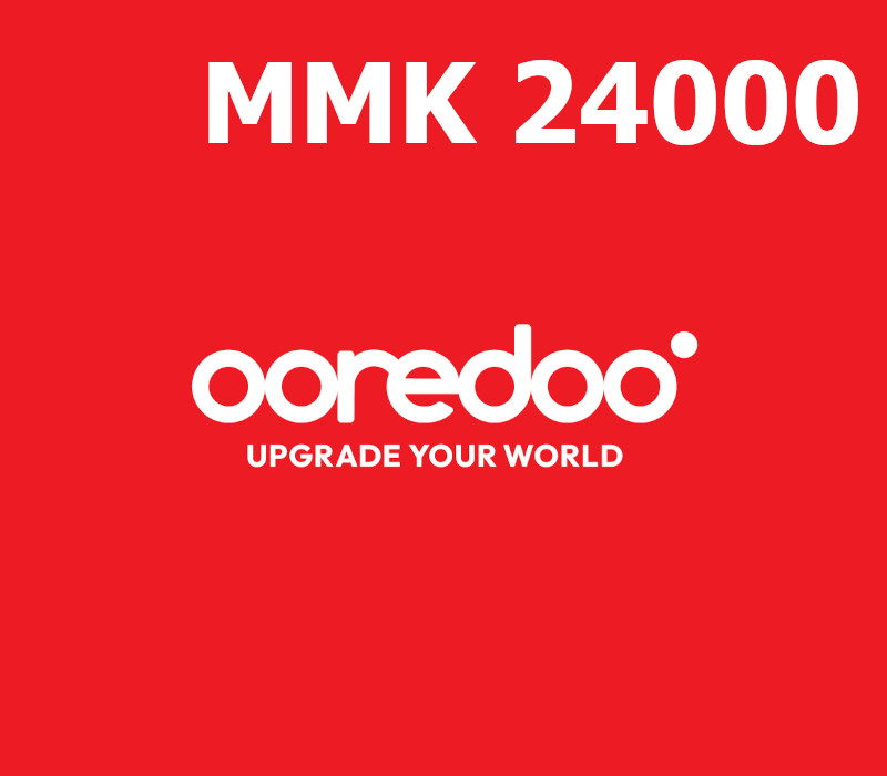 

Ooredoo 24000 MMK Mobile Top-up MM