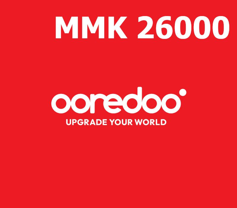 

Ooredoo 26000 MMK Mobile Top-up MM