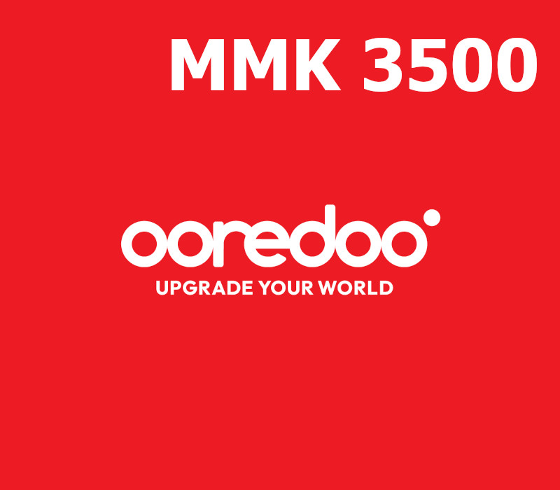 

Ooredoo 3500 MMK Mobile Top-up MM