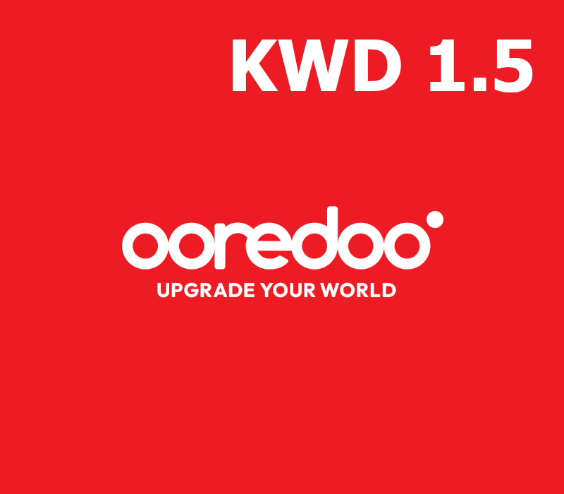 

Ooredoo 1.5 KWD Mobile Top-up KW