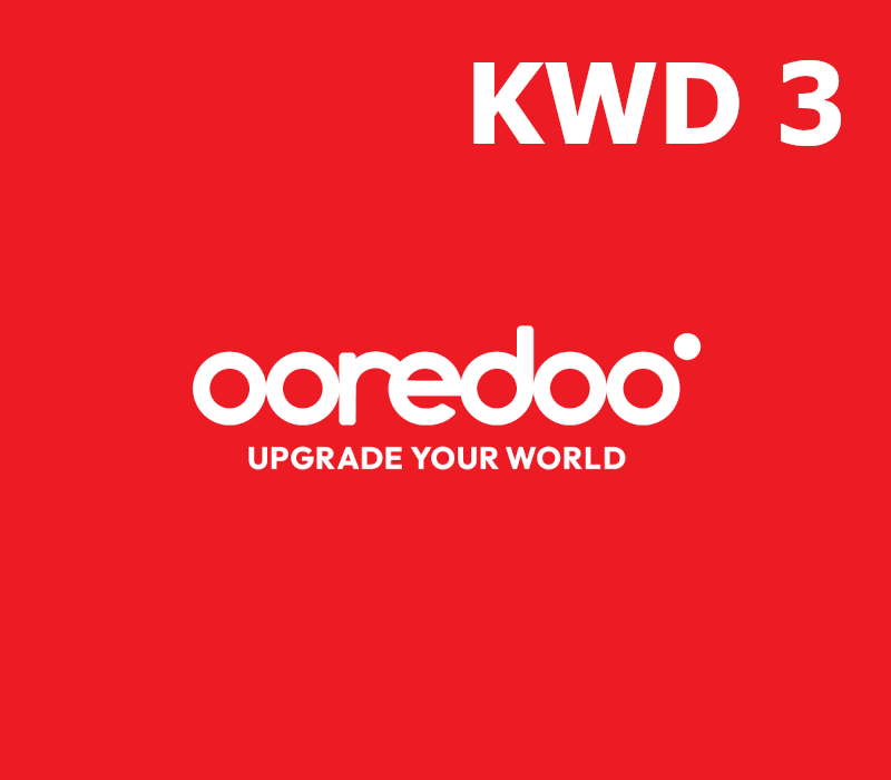 

Ooredoo 3 KWD Mobile Top-up KW