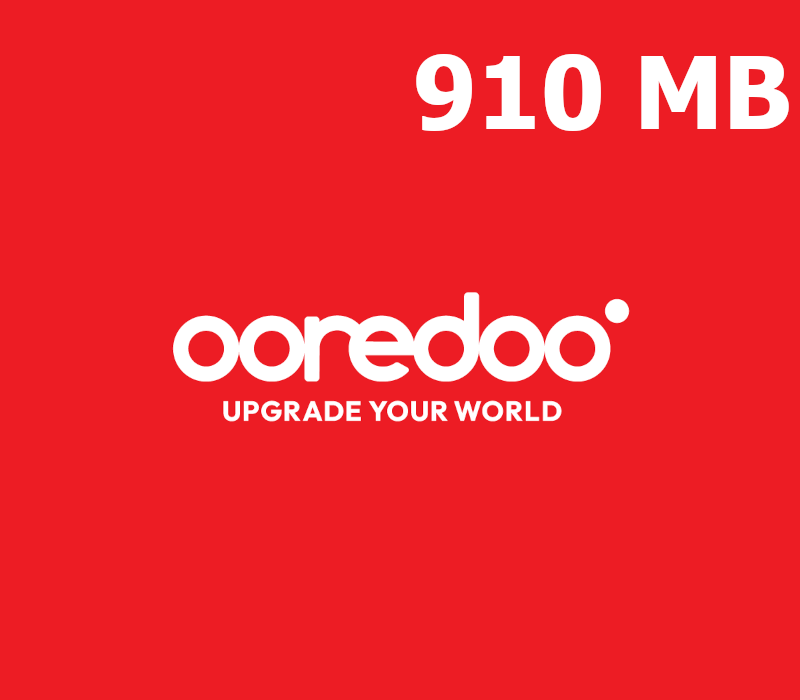 

Ooredoo 910 MB Data Mobile Top-up MM