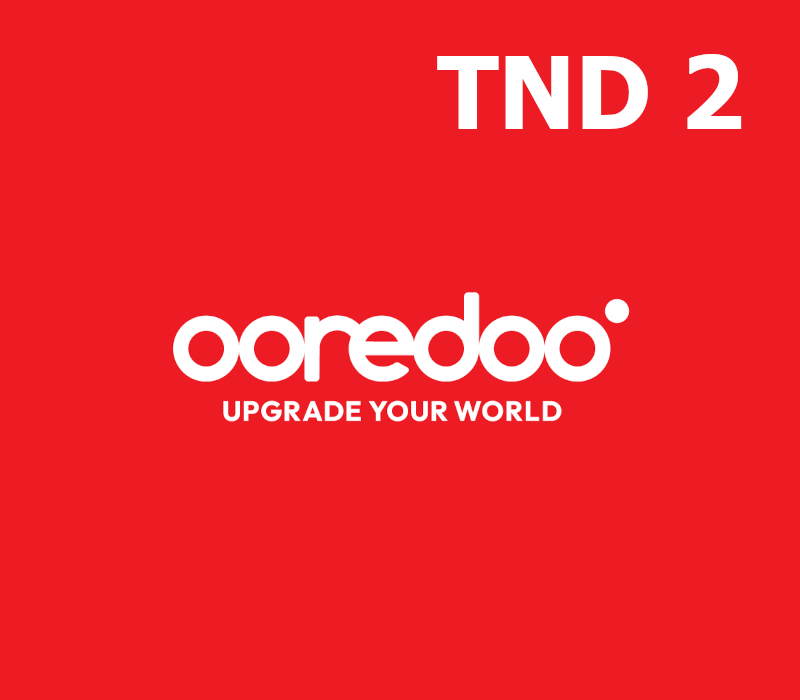 

Ooredoo 2 TND Mobile Top-up TN