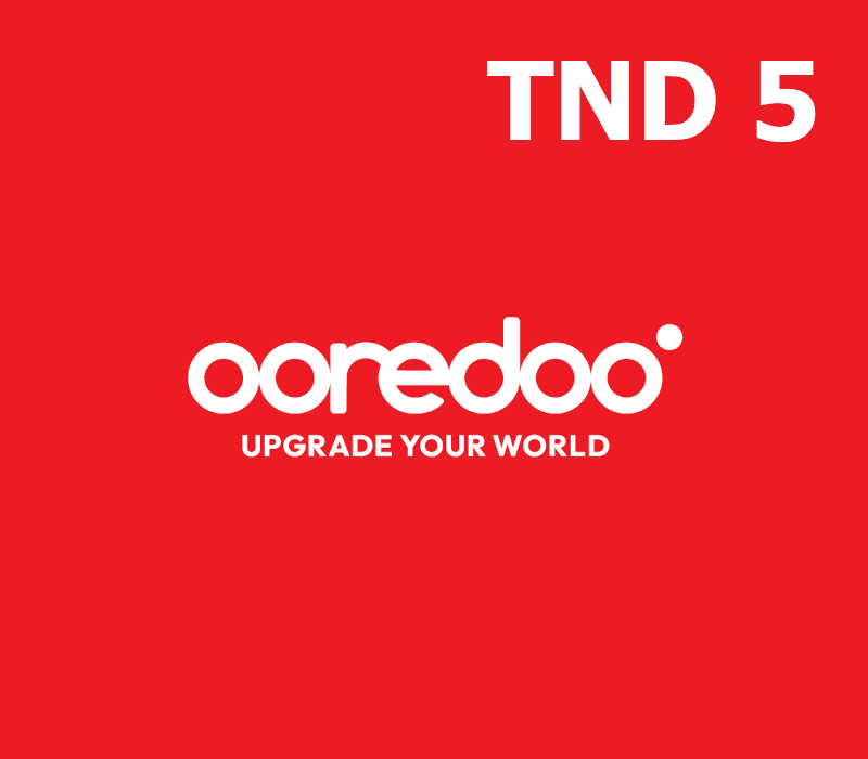 

Ooredoo 5 TND Mobile Top-up TN