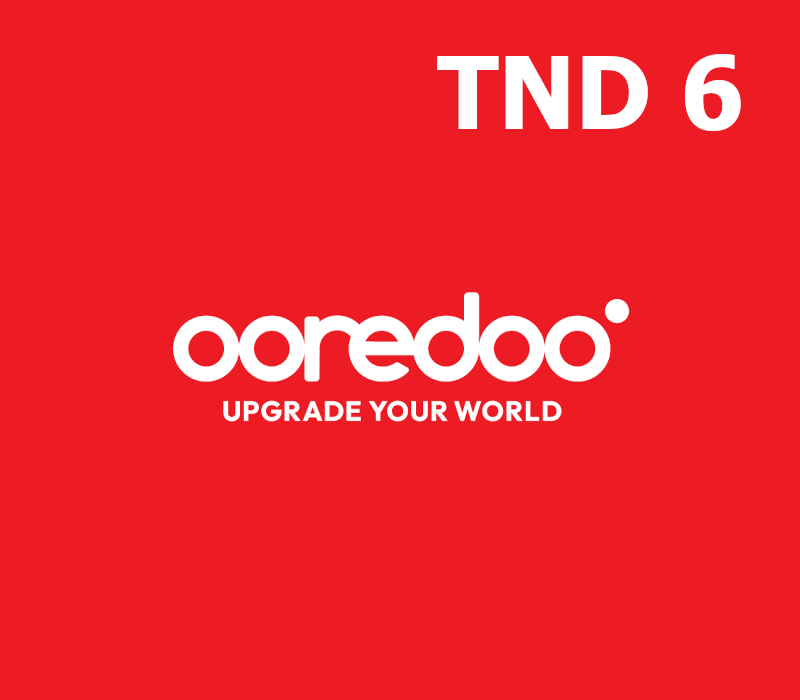 

Ooredoo 6 TND Mobile Top-up TN