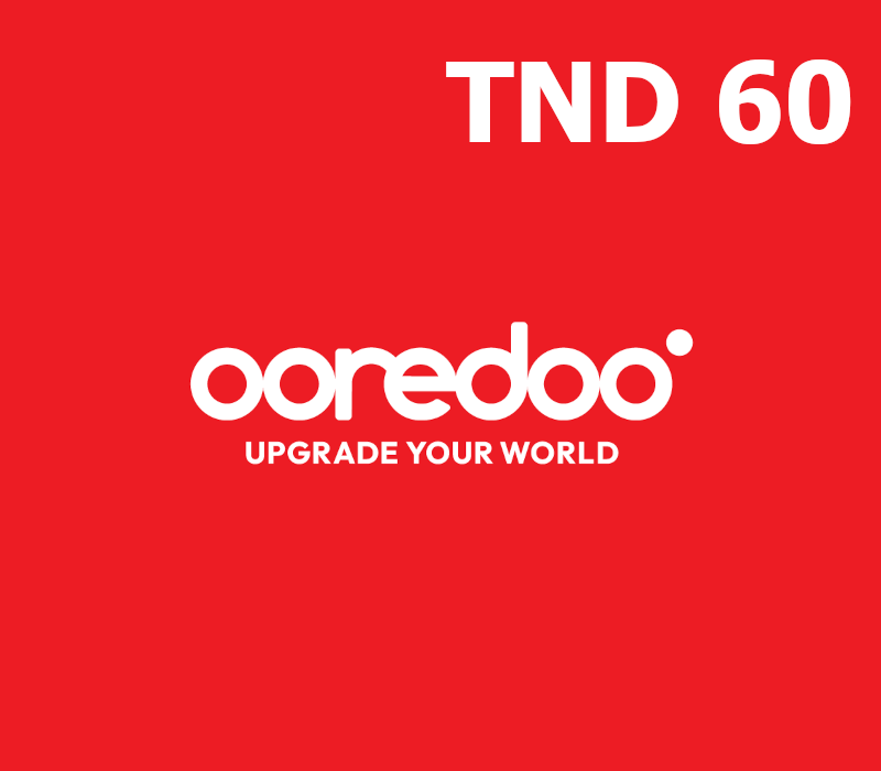 

Ooredoo 60 TND Mobile Top-up TN