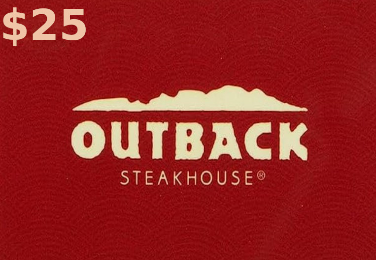Outback Steakhouse $25 Gift Card US