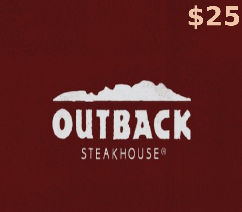 

Outback Steakhouse $25 Gift Card US