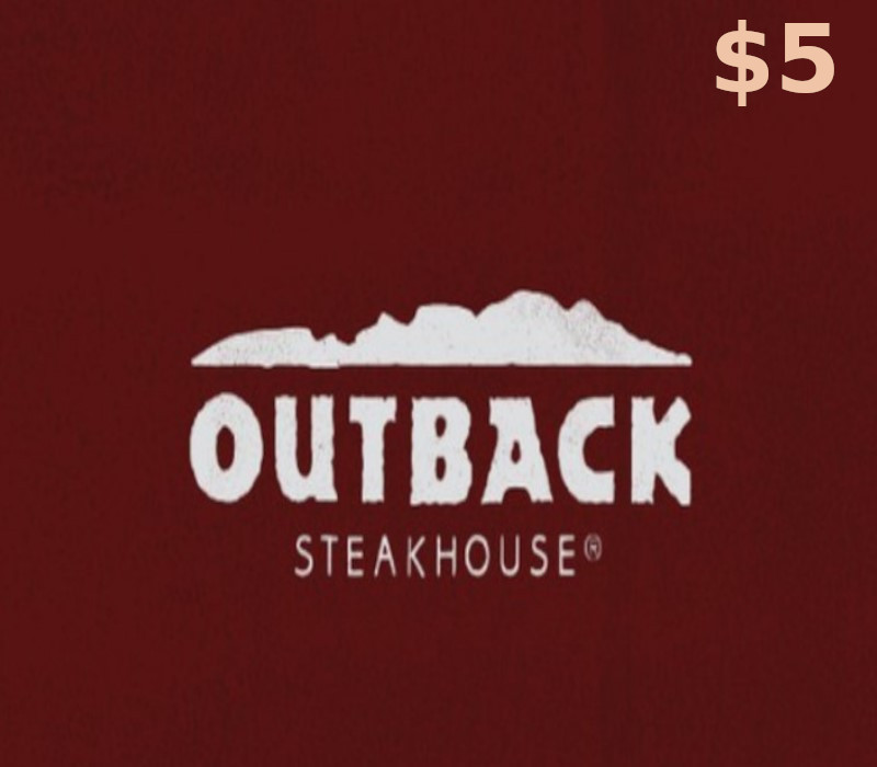 

Outback Steakhouse $5 Gift Card US