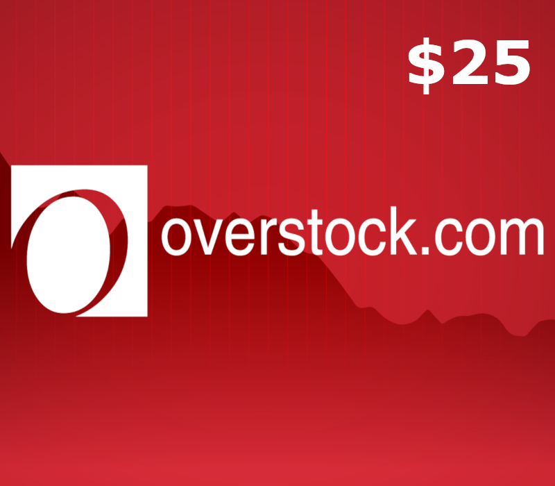 

Overstock.com $25 Gift Card US