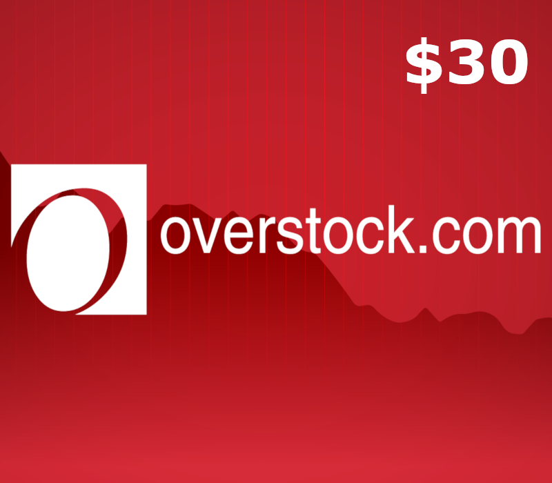 Overstock.com $30 Gift Card US