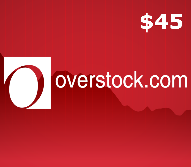 Overstock.com $45 Gift Card US