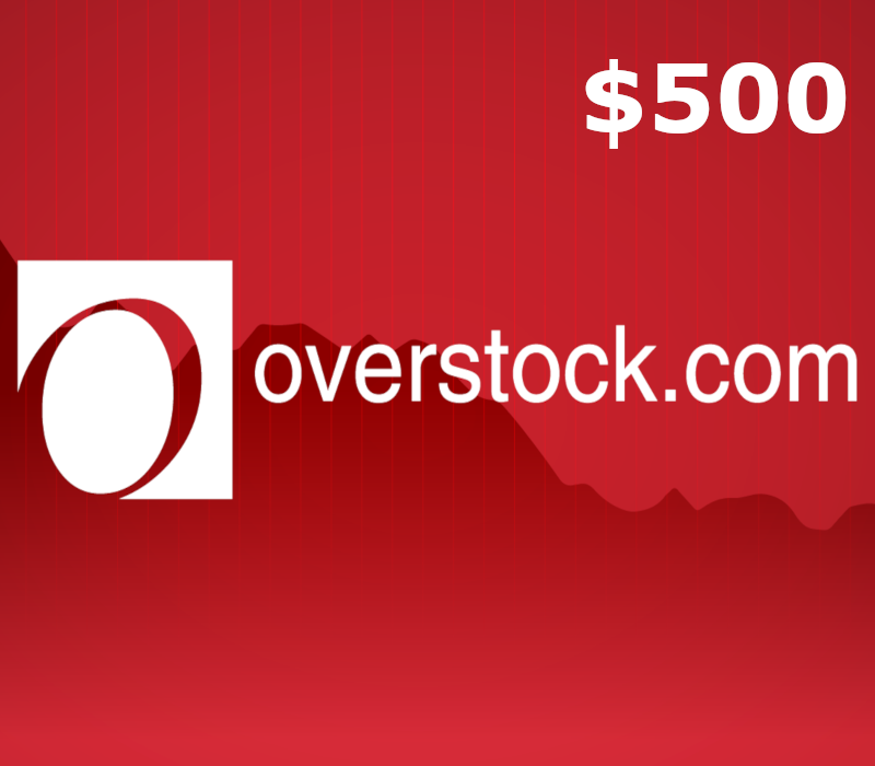 

Overstock.com $500 Gift Card US