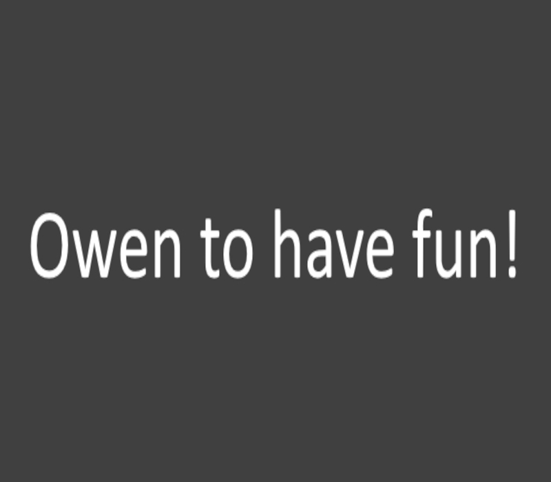 

Owen to have fun! Steam CD Key