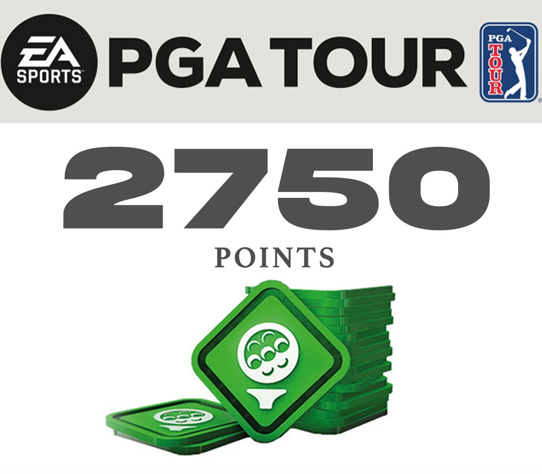 EA SPORTS PGA TOUR - 2,750 PGA TOUR Points XBOX One / Xbox Series X|S CD Key