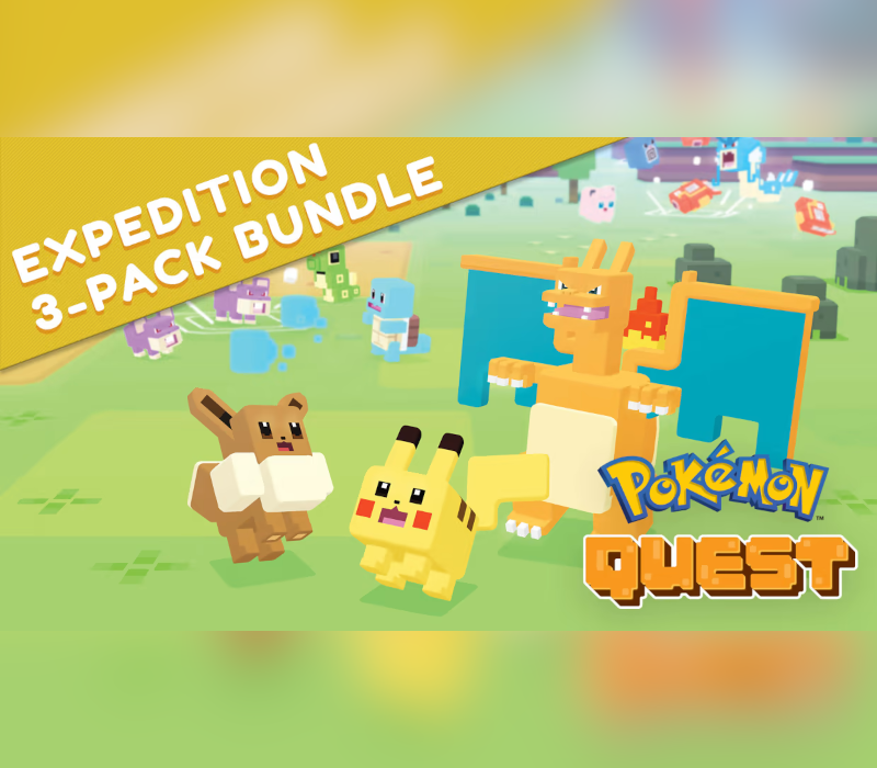 Pokemon Quest - Expedition 3-Pack DLC EU Nintendo Switch CD Key