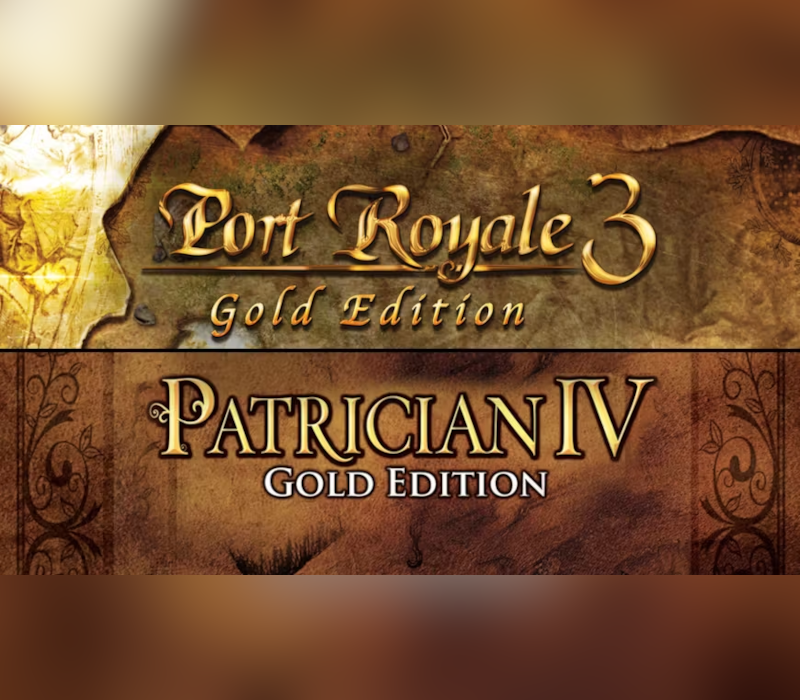 

Port Royale 3 Gold and Patrician IV Gold - Double Pack EU PC Steam CD Key