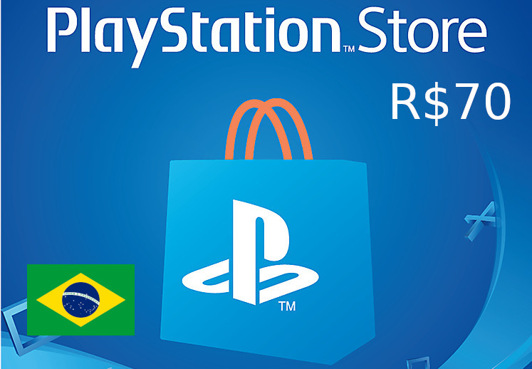 PlayStation Network Card R$70 BR