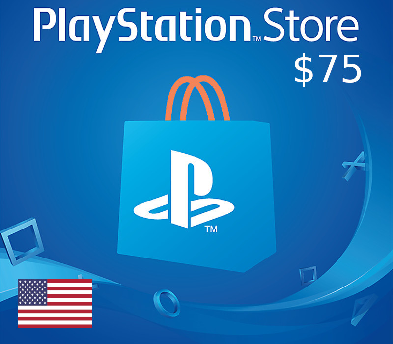 $75 Sony PlayStation Store Gift Card