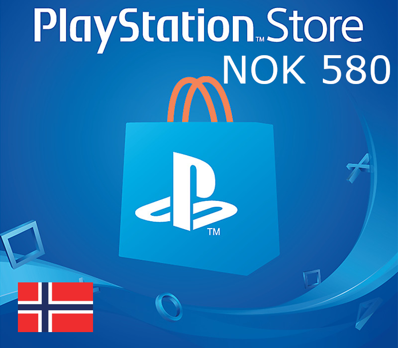 

PlayStation Network Card 580 NOK NO