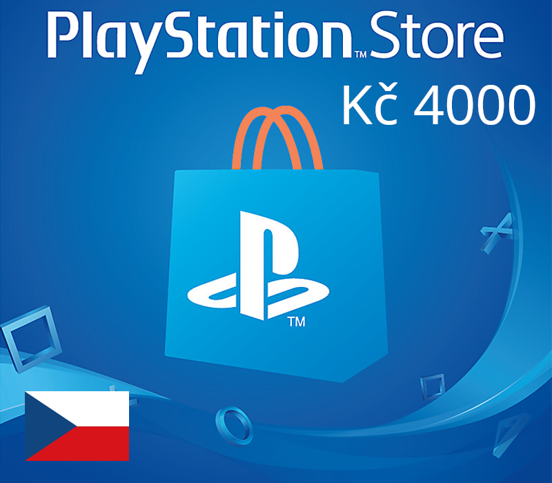 PlayStation Network Card 4000 Kč CZ