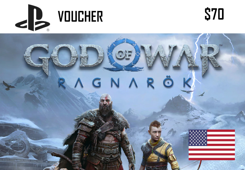 God Of War Ragnarök PlayStation Network Card €70 US