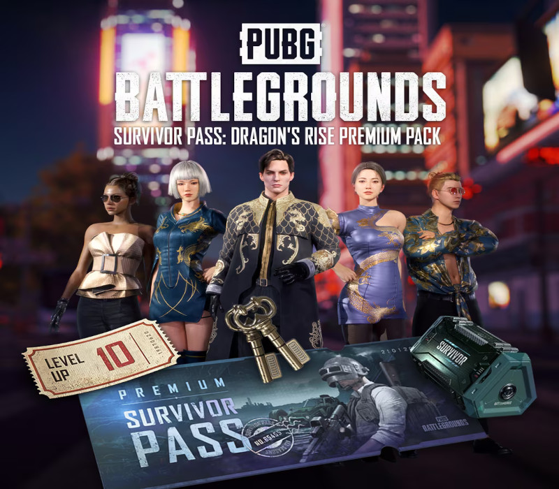 

PUBG - Survivor Pass: Dragon's Rise Premium Pack DLC AR XBOX One / Xbox Series X|S CD Key