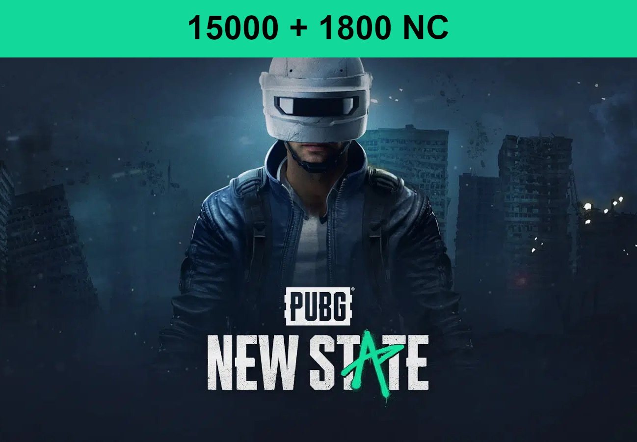 PUBG: NEW STATE - 15000 + 1800 NC CD Key