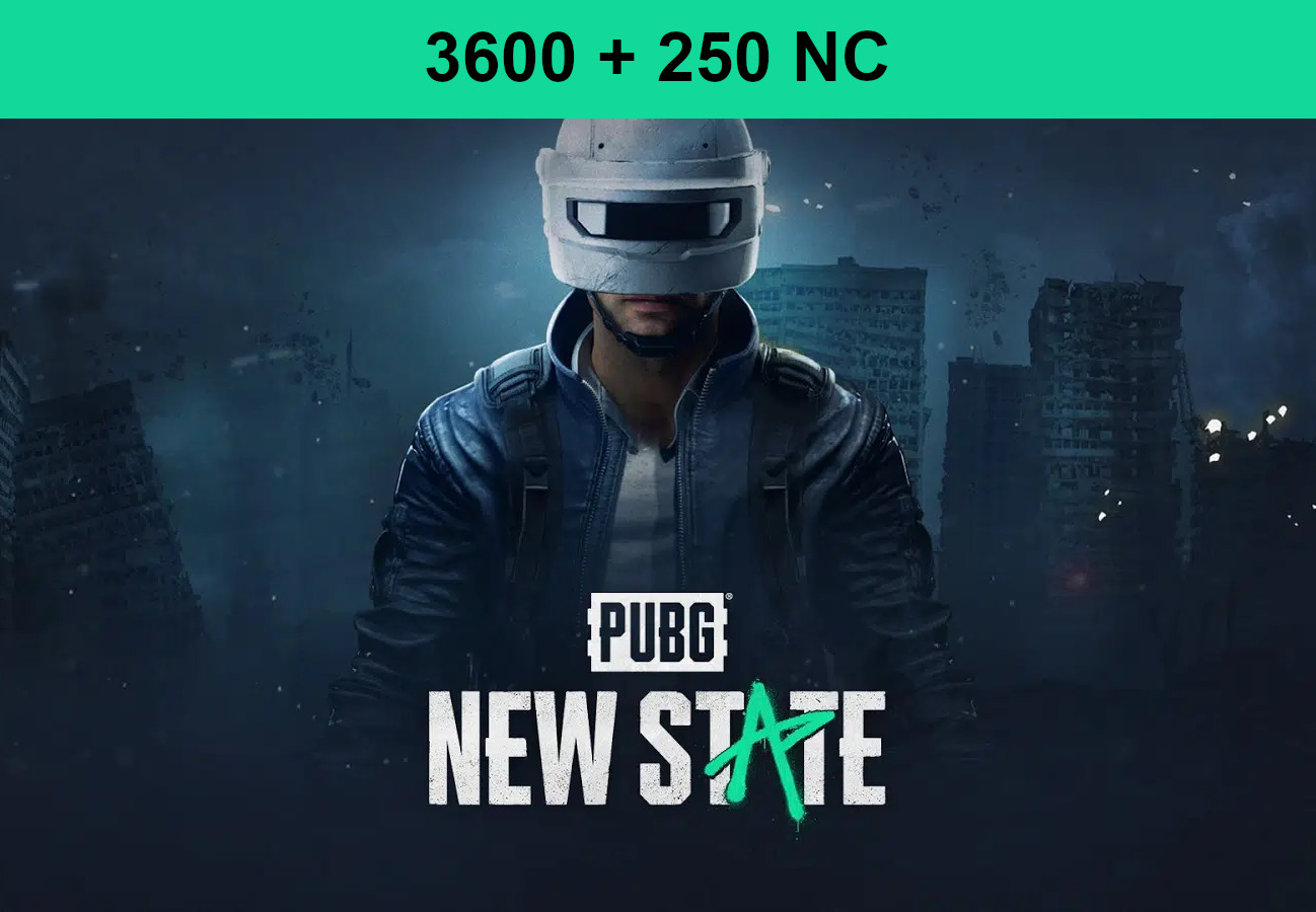 PUBG: NEW STATE - 3600 + 250 NC CD Key