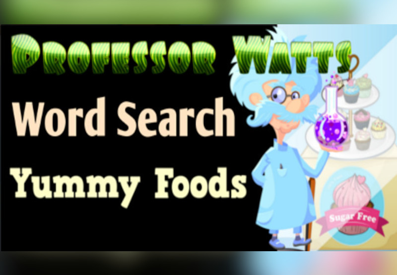 Professor Watts Word Search: Yummy Foods Steam CD Key screenshot 2