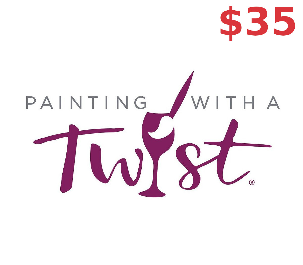 

Painting with a Twist $35 Gift Card US