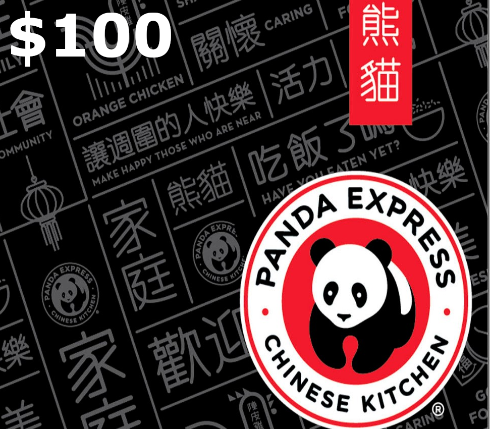 Panda Express $100 Gift Card US