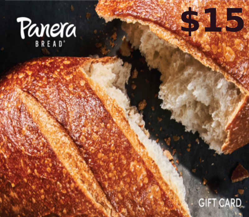 Panera Bread $15 Gift Card US